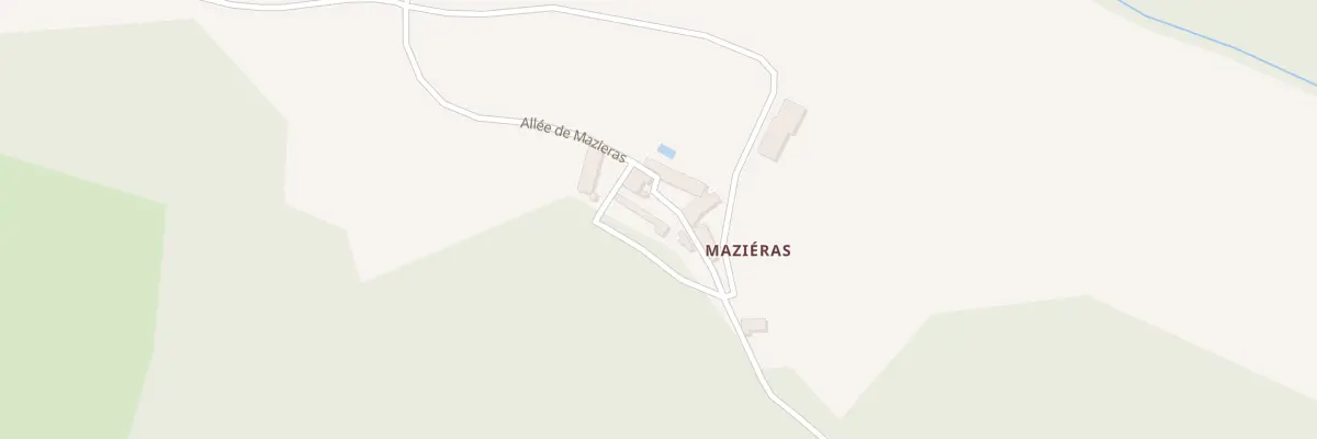 Plan du 699 All de Mazieras à Issac