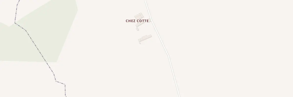 Plan du 1 Chez Cotte à Alloue