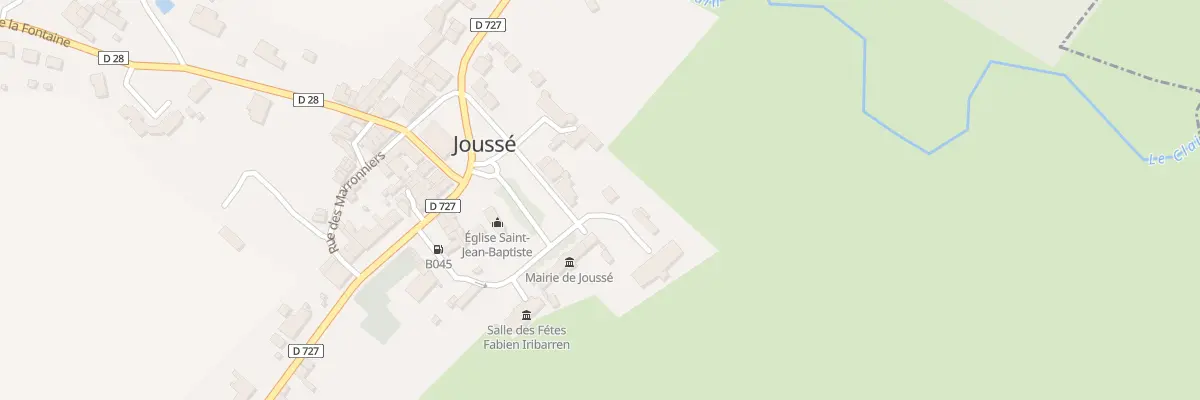 Plan du 3 Pl des Tilleuls à Joussé