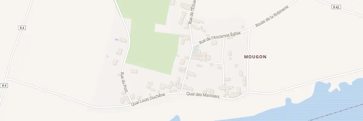 Plan du 5 Rue de l’Ecluse à Crouzilles