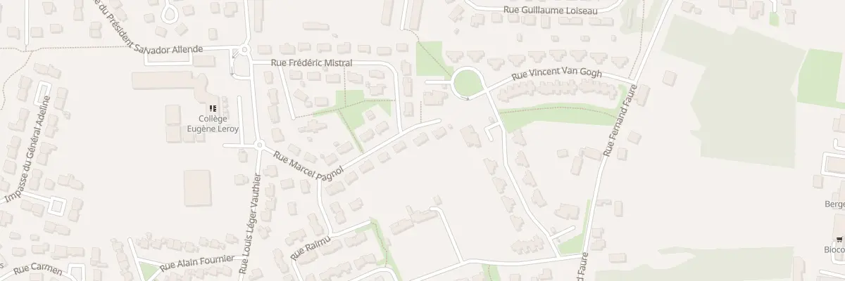 Plan du 17 Rue Marcel Pagnol à Bergerac