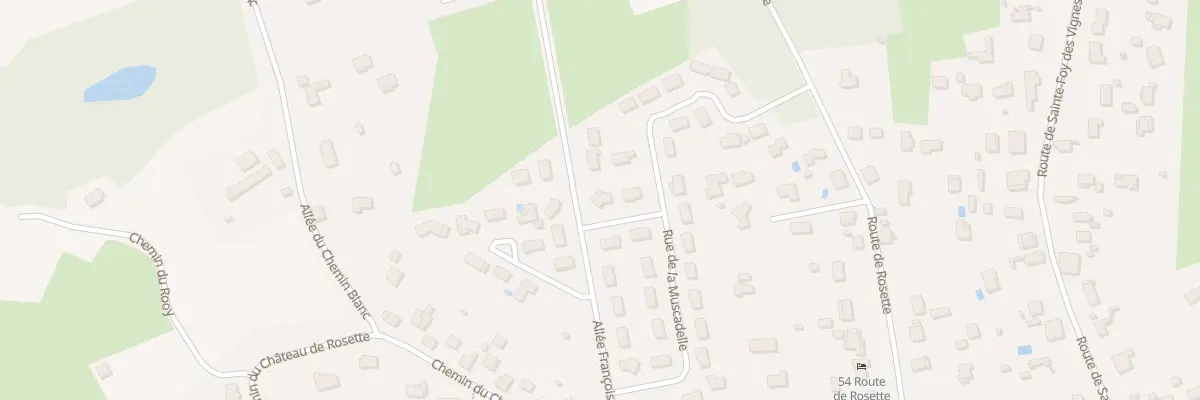 Plan du 24 Rue de la Muscadelle à Bergerac