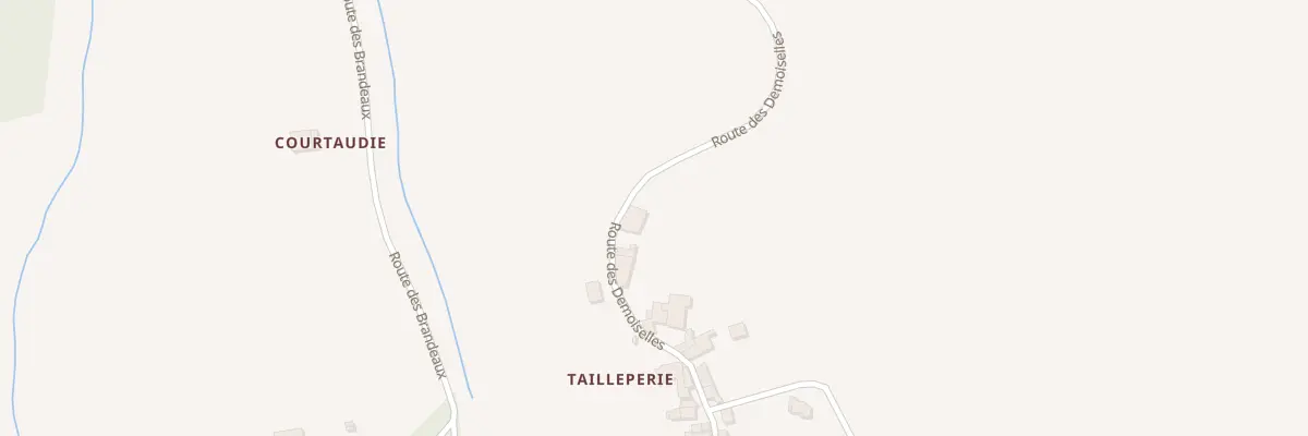 Plan du 821 Rte des Demoiselles à Tocane-Saint-Apre