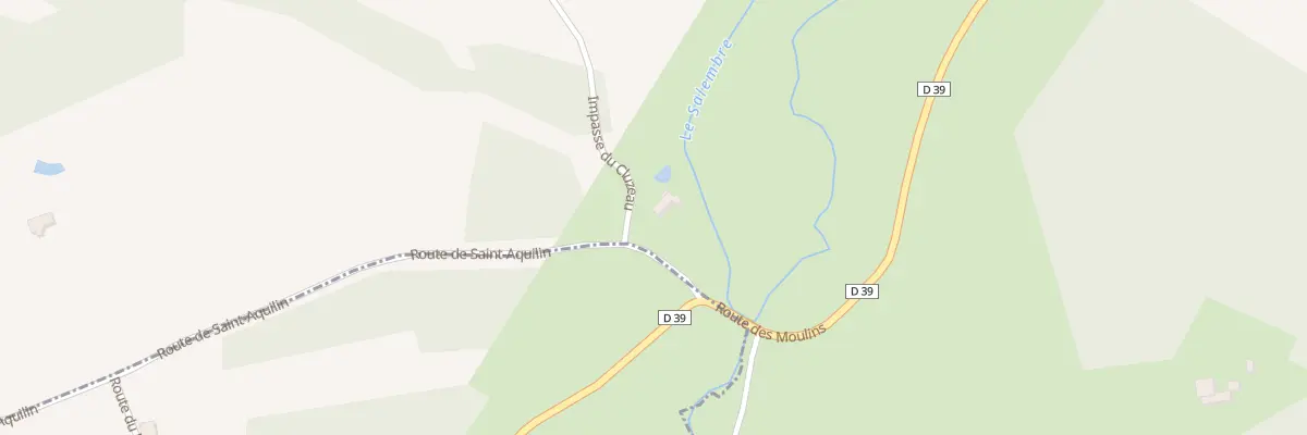 Plan du 48 Imp du Cluzeau à Saint-Aquilin