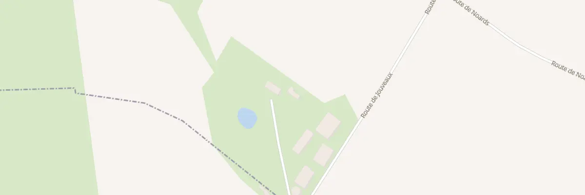 Plan du 2924 Rte de Jouveaux à Fresne-Cauverville