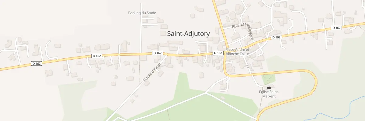 Plan du 12 Rte de la Rochefoucauld à Saint-Adjutory