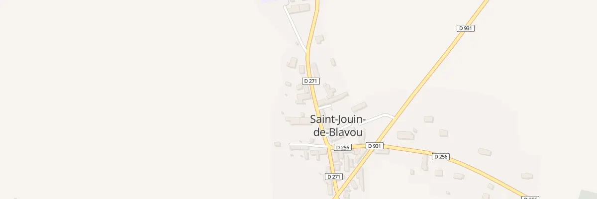Plan du 6 Rue du Fournil à Saint-Jouin-de-Blavou