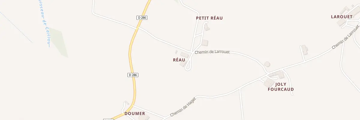 Plan du 116 Reau à Montagnac-sur-Auvignon