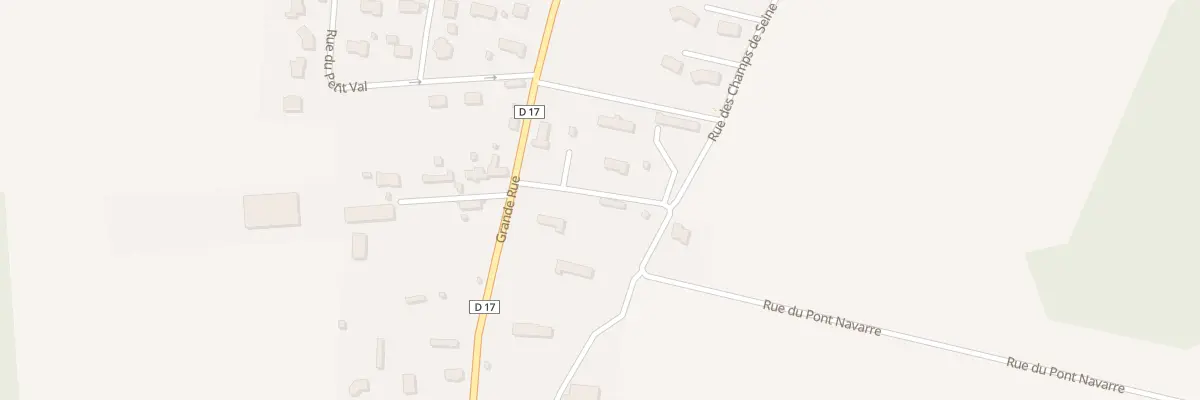 Plan du 50 Rue du Pont Navarre à Saint-Nicolas-de-la-Taille