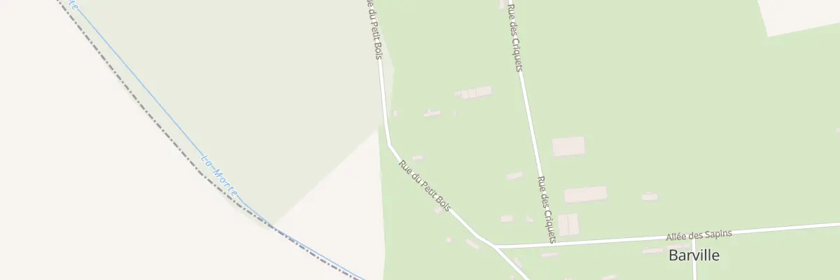 Plan du 190 Rue du Petit Bois à Berthouville
