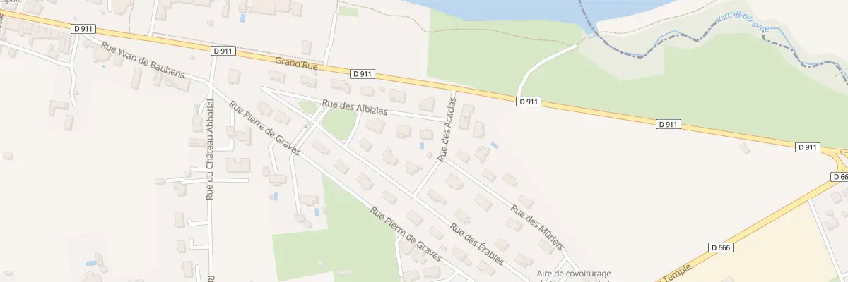 Plan du 2 Rue des Albizias à Granges-sur-Lot