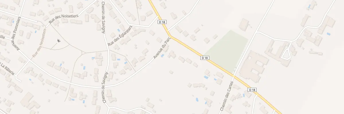Plan du 32B Rte de Saint Julien l’Ars à Sèvres-Anxaumont
