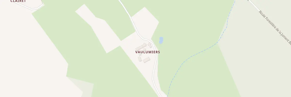 Plan du 25 Vaulumiers à Thoiré-sur-Dinan