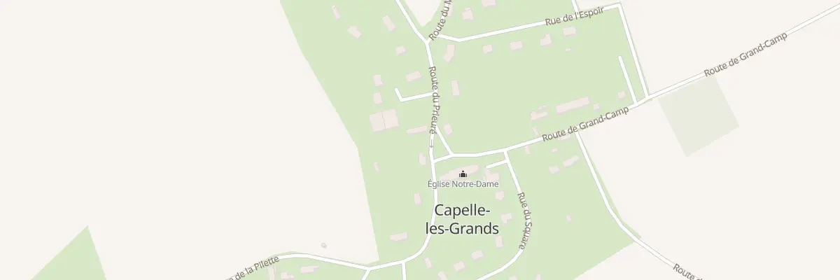 Plan du 9 Le Bourg à Capelle-les-Grands