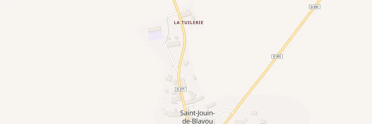 Plan du 15 Rue du Fournil à Saint-Jouin-de-Blavou