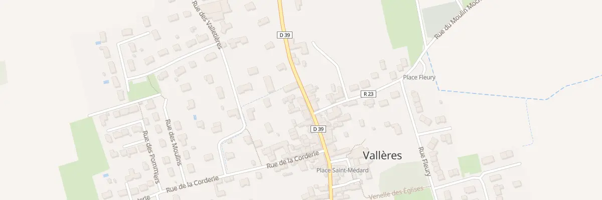 Plan du 47 Rue du Val de Loire à Vallères