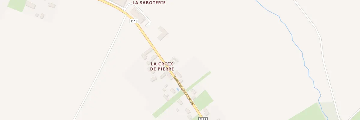 Plan du 24 Av des Acacias à Parçay-sur-Vienne