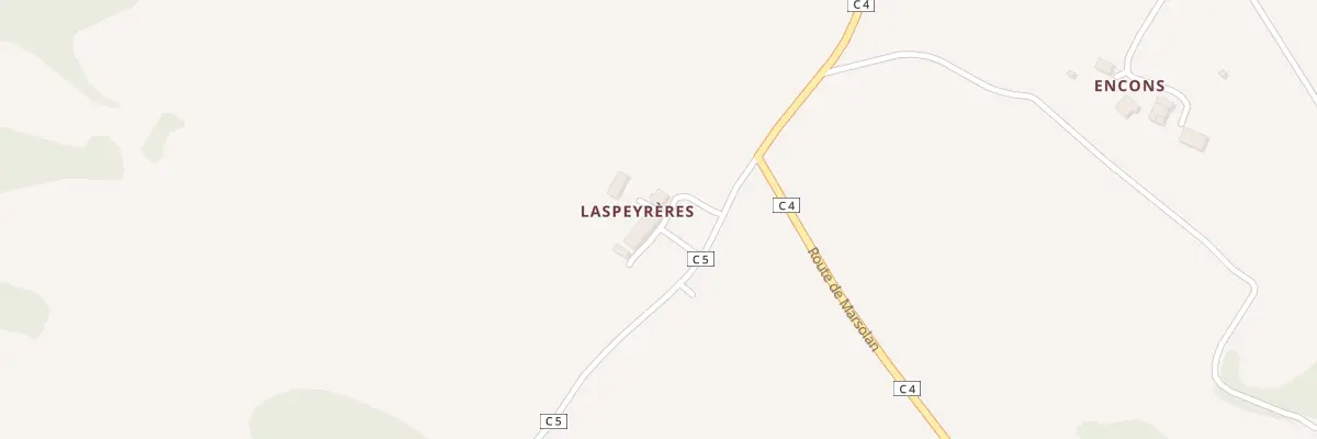 Plan du 5011 Laspeyreres à Castelnau-sur-l’Auvignon