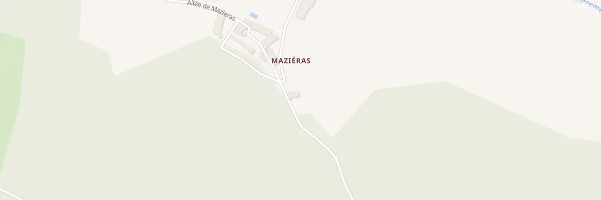 Plan du 836 All de Mazieras à Issac