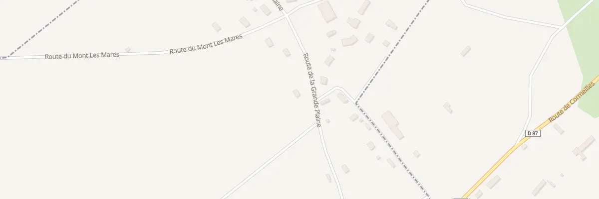 Plan du 311 Rte de la Grande Plaine à Pont-Audemer