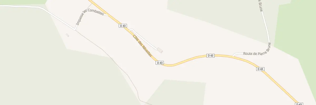 Plan du 964A Côte des Réveilles à Saint-Aquilin