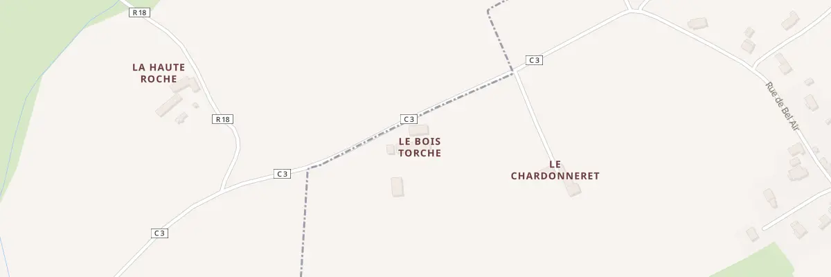 Plan du 5110 Le Bois Torche à Nuillé-le-Jalais