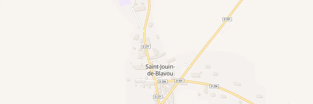 Plan du 11 Rue du Fournil à Saint-Jouin-de-Blavou