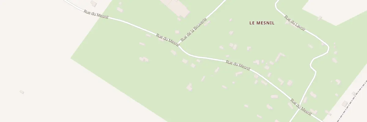 Plan du 8C Rue du Mesnil à Drucourt