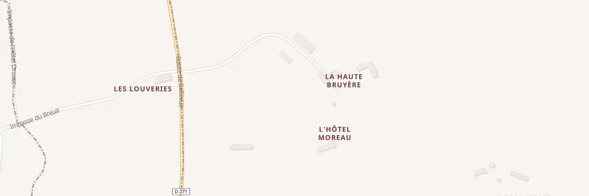 Plan du 5005 La Haute Bruyère à Saint-Jouin-de-Blavou