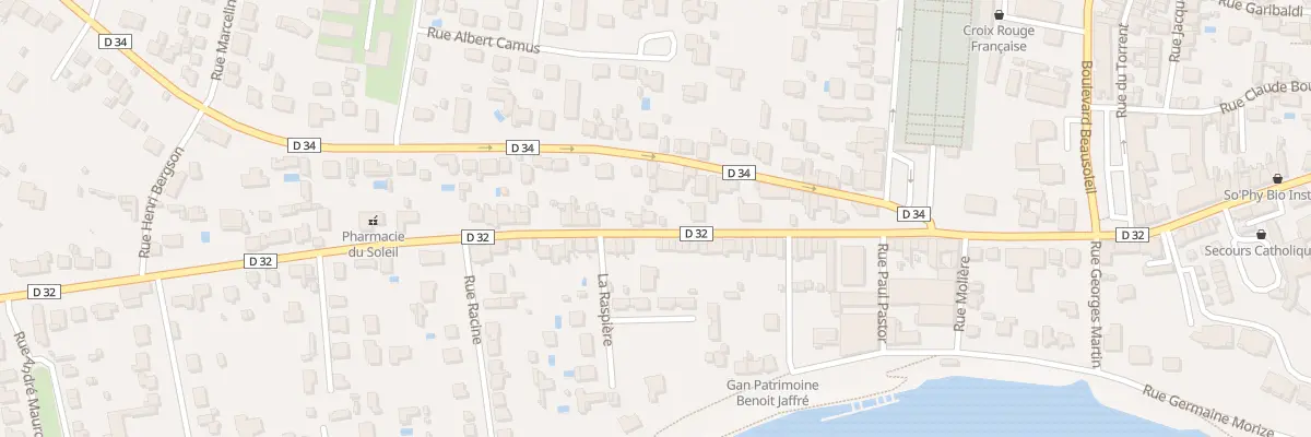 Plan du 26 Av Aristide Briand à Bergerac