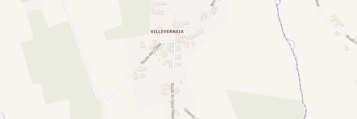Plan du 716 Villeverneix à Neuvic