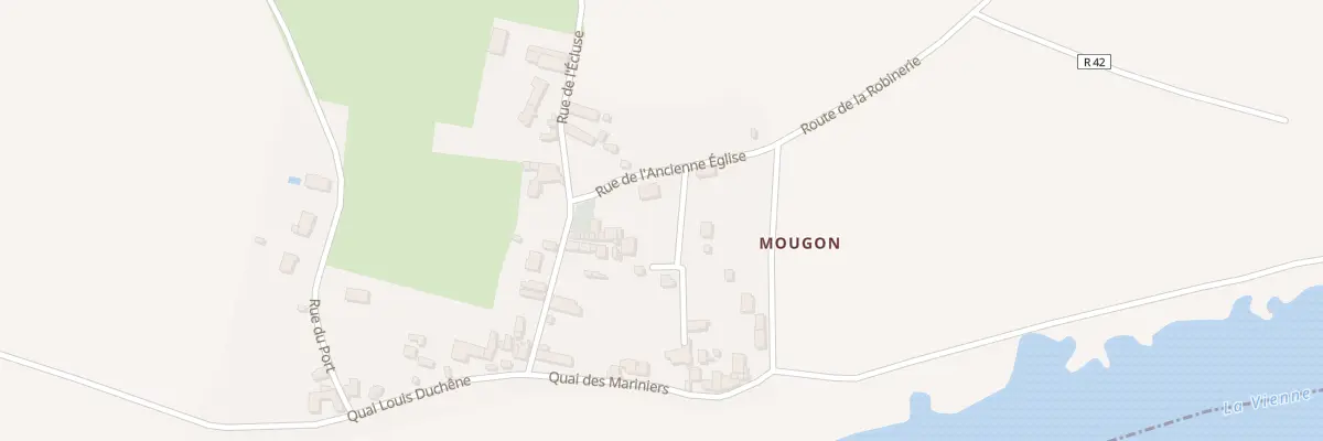 Plan du 2 Rue de l’Ancienne Eglise à Crouzilles