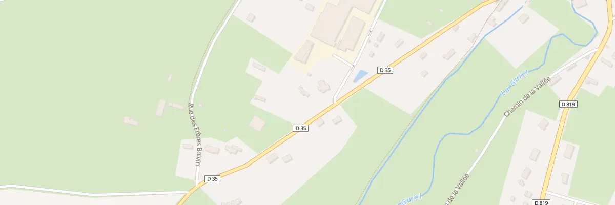 Plan du 4 Rue Gilbert Hue à Montreuil-l’Argillé