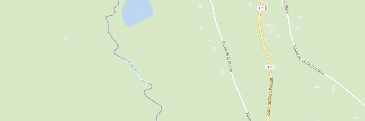 Plan du 902 Rte de la Mairie à La Gonfrière
