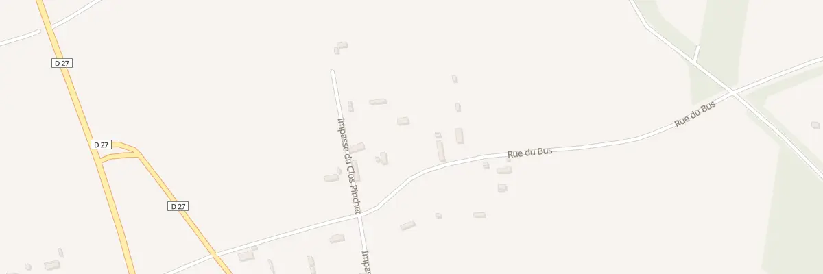 Plan du 280 Rue du Bus à Lieurey