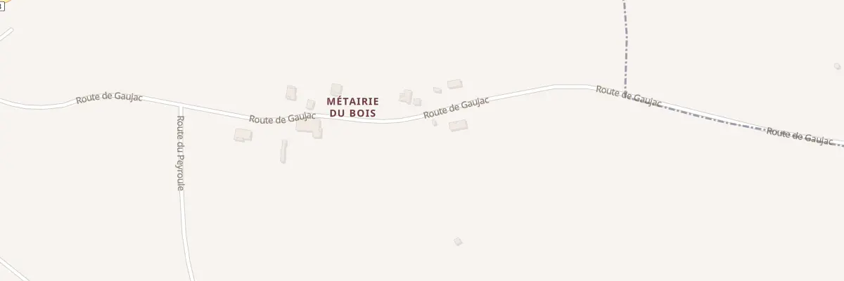Plan du 620 Rte de Gaujac à Frégimont