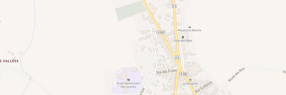 Plan du 325 Rue Flandres Dunkerque à Moulins-la-Marche