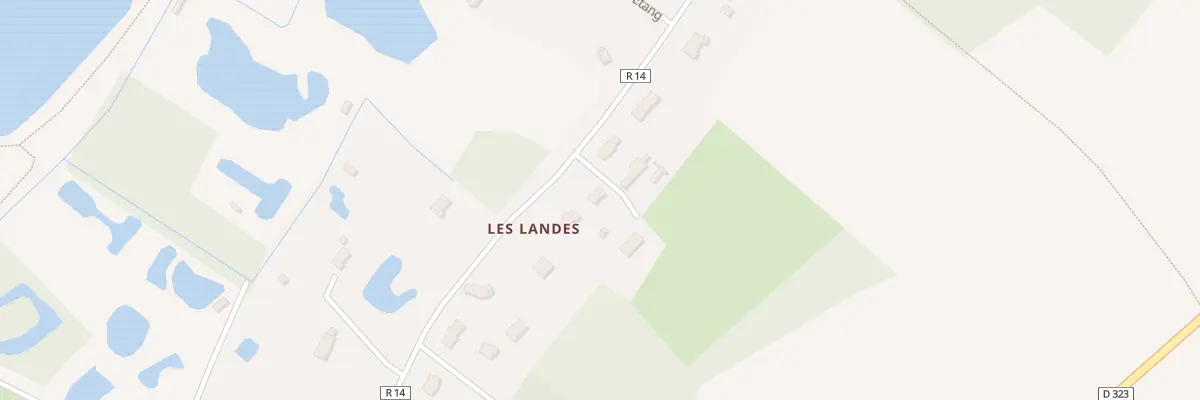 Plan du 125 Rte des Landes à Connerré