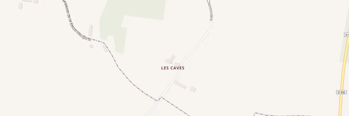 Plan du 12 Rte de la Chenonnière à Saint-Martin-des-Pézerits