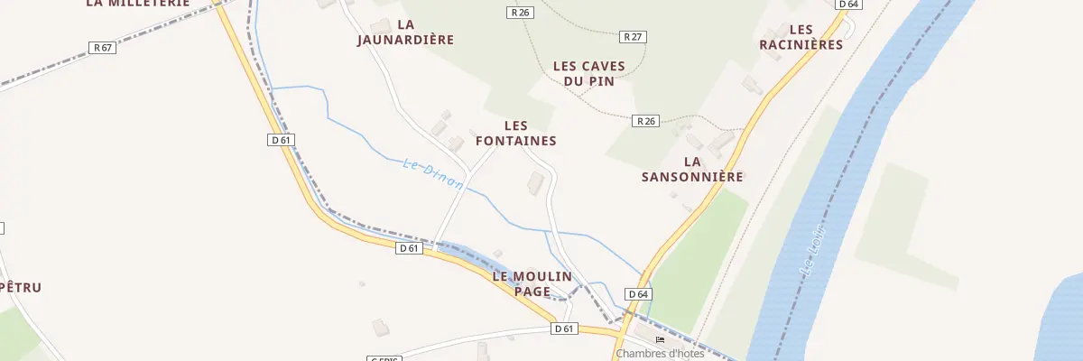 Plan du 1 Les Fontaines à Flée