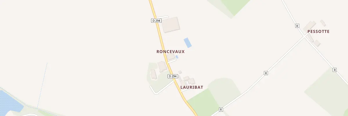 Plan du 1995 Rte de Ligardes à Nomdieu