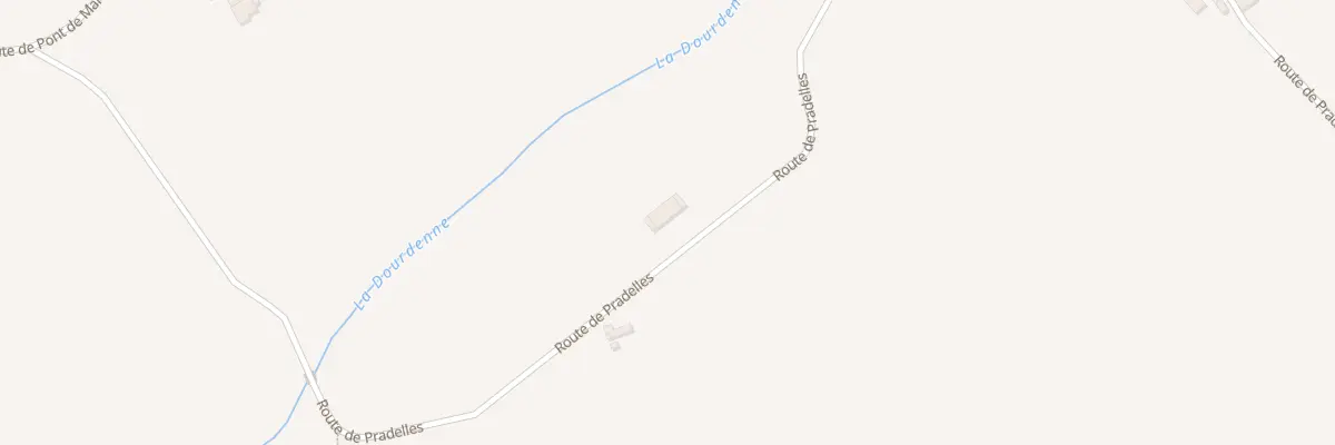 Plan du 1146 Rte de Pradelles à Saint-Colomb-de-Lauzun