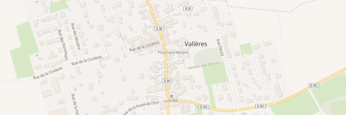 Plan du 18 Rue du Val de Loire à Vallères