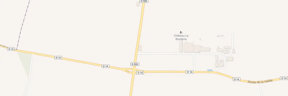 Plan du 64B La Borderie Est à Monbazillac