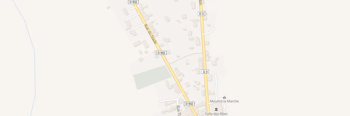 Plan du 5061 Rte de Sainte Gauburge à Moulins-la-Marche