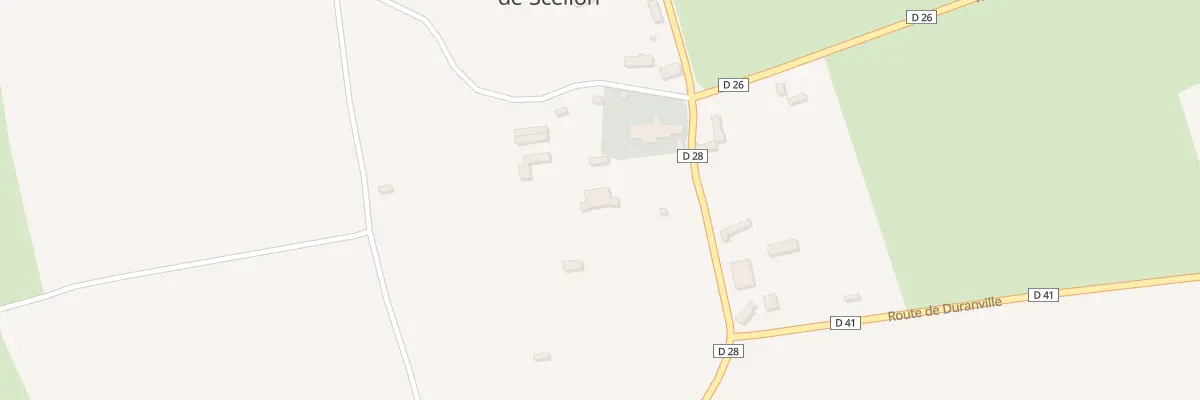 Plan du 15 Le Village à Saint-Aubin-de-Scellon