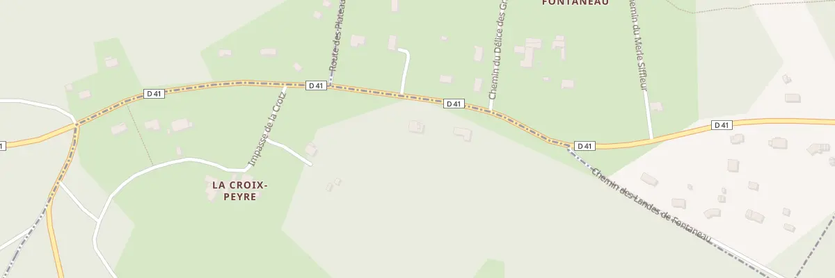 Plan du 3333 Rte de Saint-Germain à Saint-Léon-sur-l’Isle