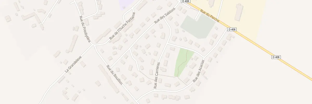 Plan du 6 Rue des Carrieres à Belforêt-en-Perche
