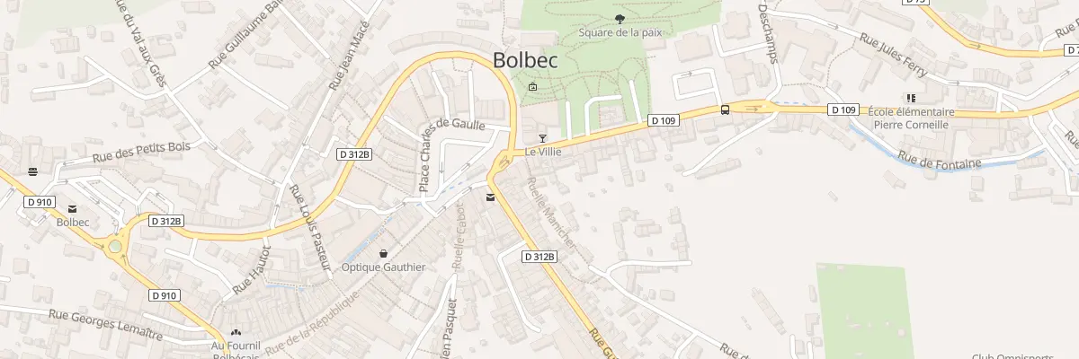 Plan du 1 Rle Manicher à Bolbec
