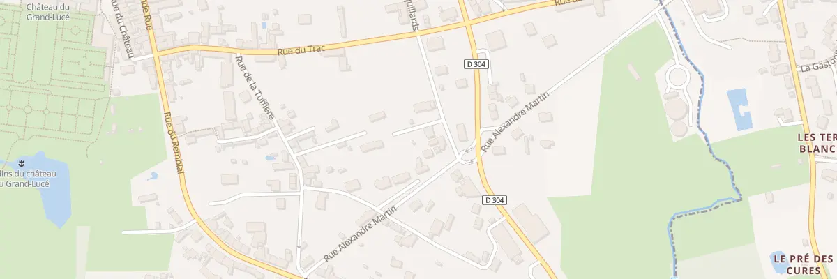 Plan du 16 Rue des Coquillards au Grand-Lucé